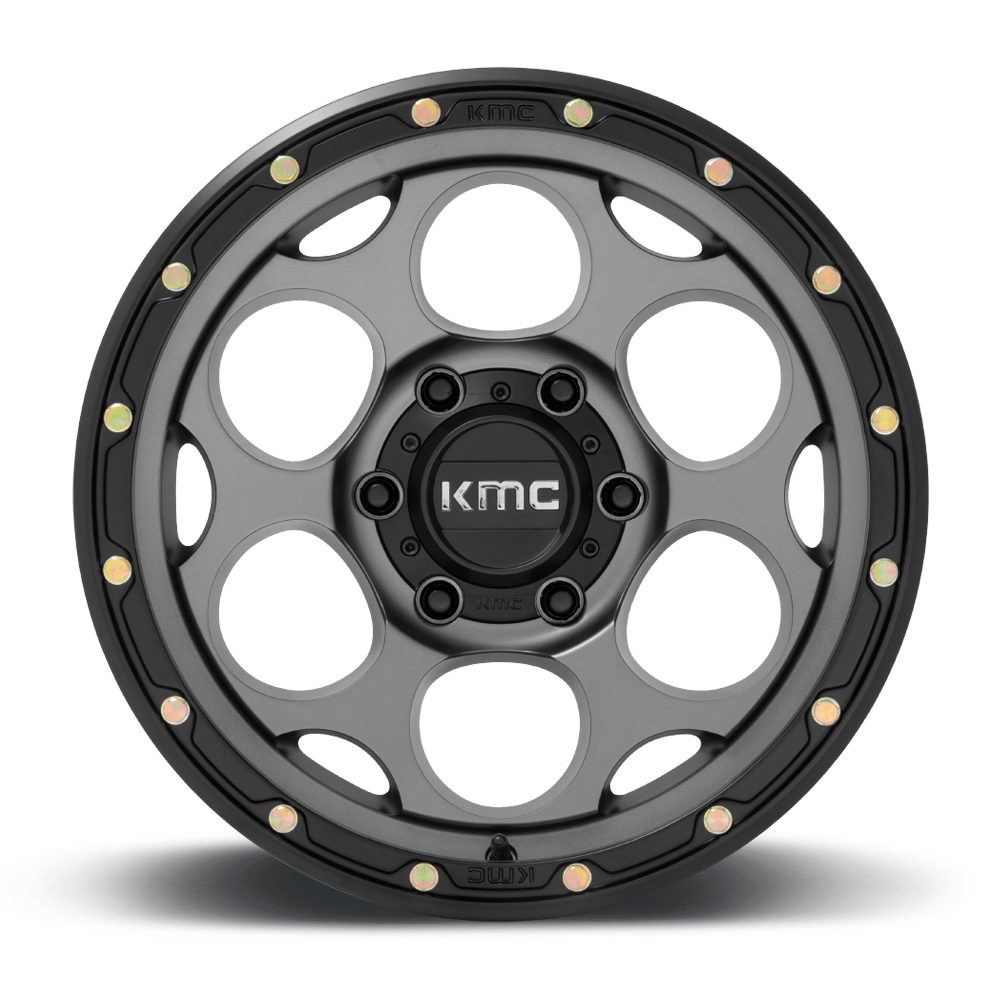 KMC - KM541 DIRTY HARRY (Satin Grey Black Lip)