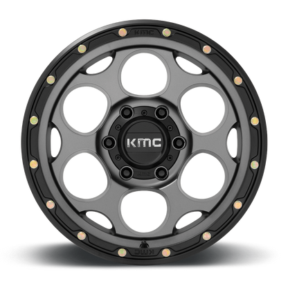 KMC - KM541 DIRTY HARRY (Satin Grey Black Lip)