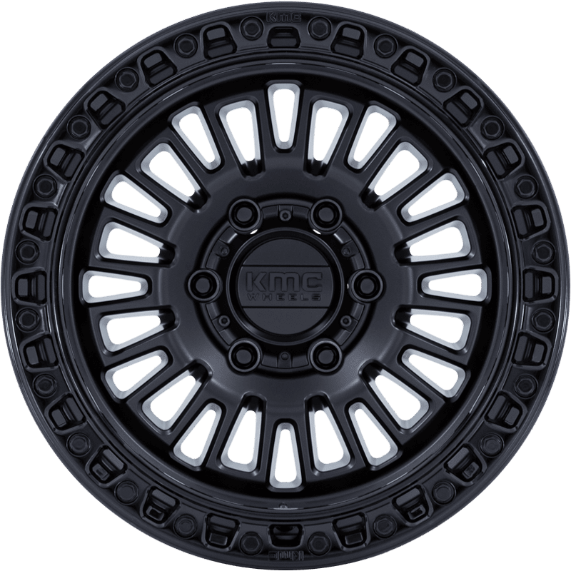 KMC - KM554 AZTEC (Matt Black Gloss Lip)