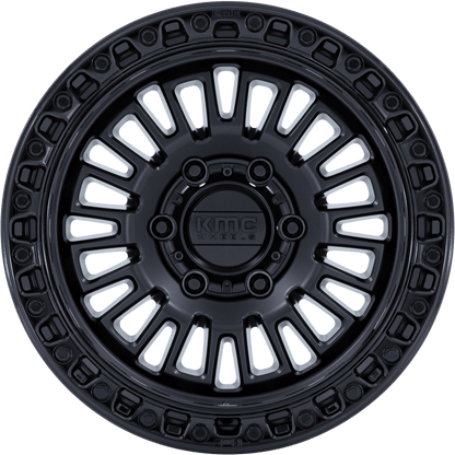 KMC - KM554 AZTEC (Matt Black Gloss Lip)