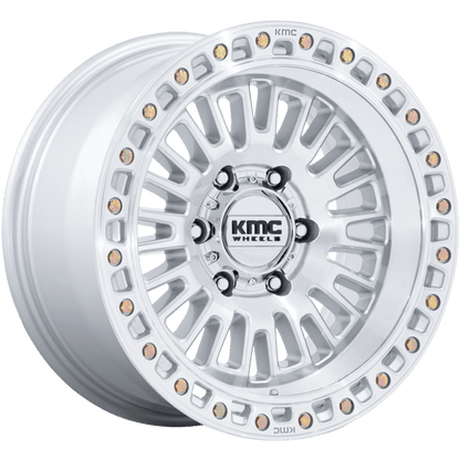 KMC - KM554 AZTEC (Gloss Silver Machined Face)